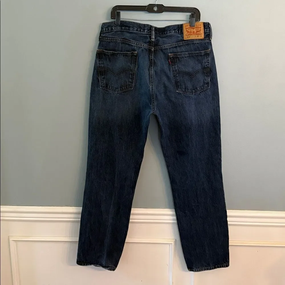 Mens Levis 514 36 x 32 excellent condition
